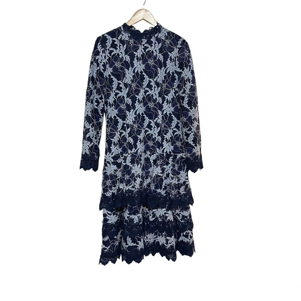 LR By Legally Red Dress Size 14 Lace Formal Modest - Picture 2 of 6